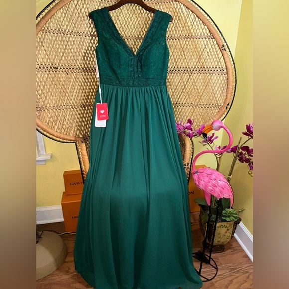 JJ’s House Special Occasion Dress Size 6 Green - Picture 1 of 16